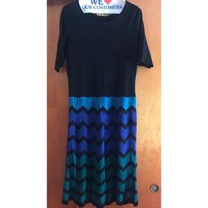 💜 Melonie T Women’s 3/4 length sleeve dress